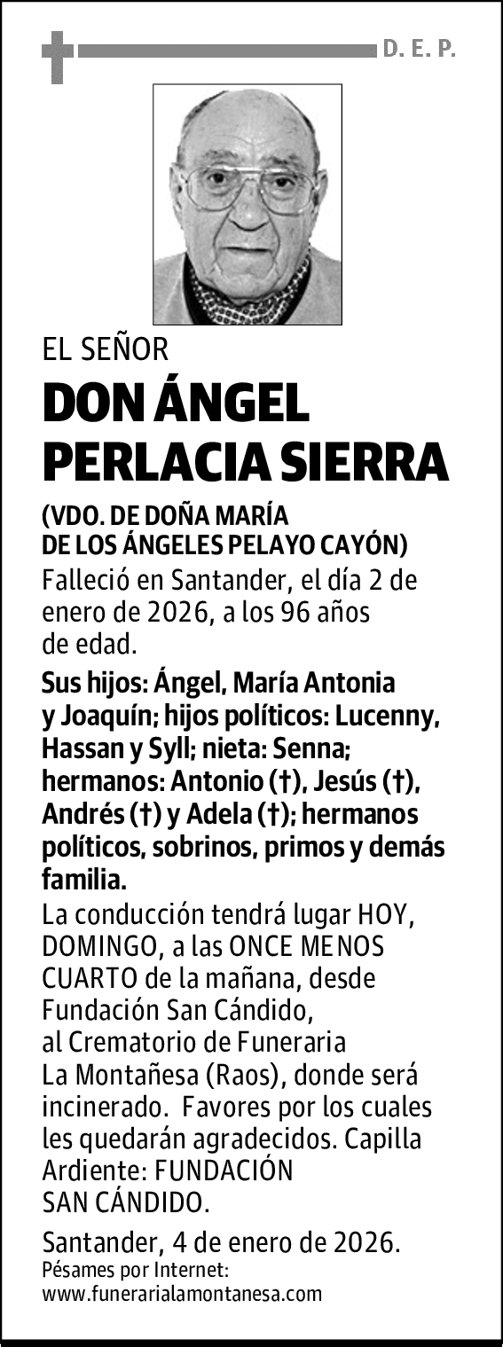 DON ÁNGEL PERLACIA SIERRA