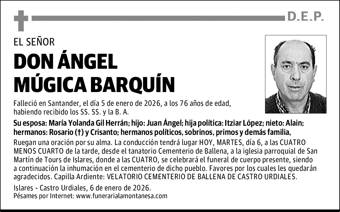 DON ÁNGEL MÚGICA BARQUÍN