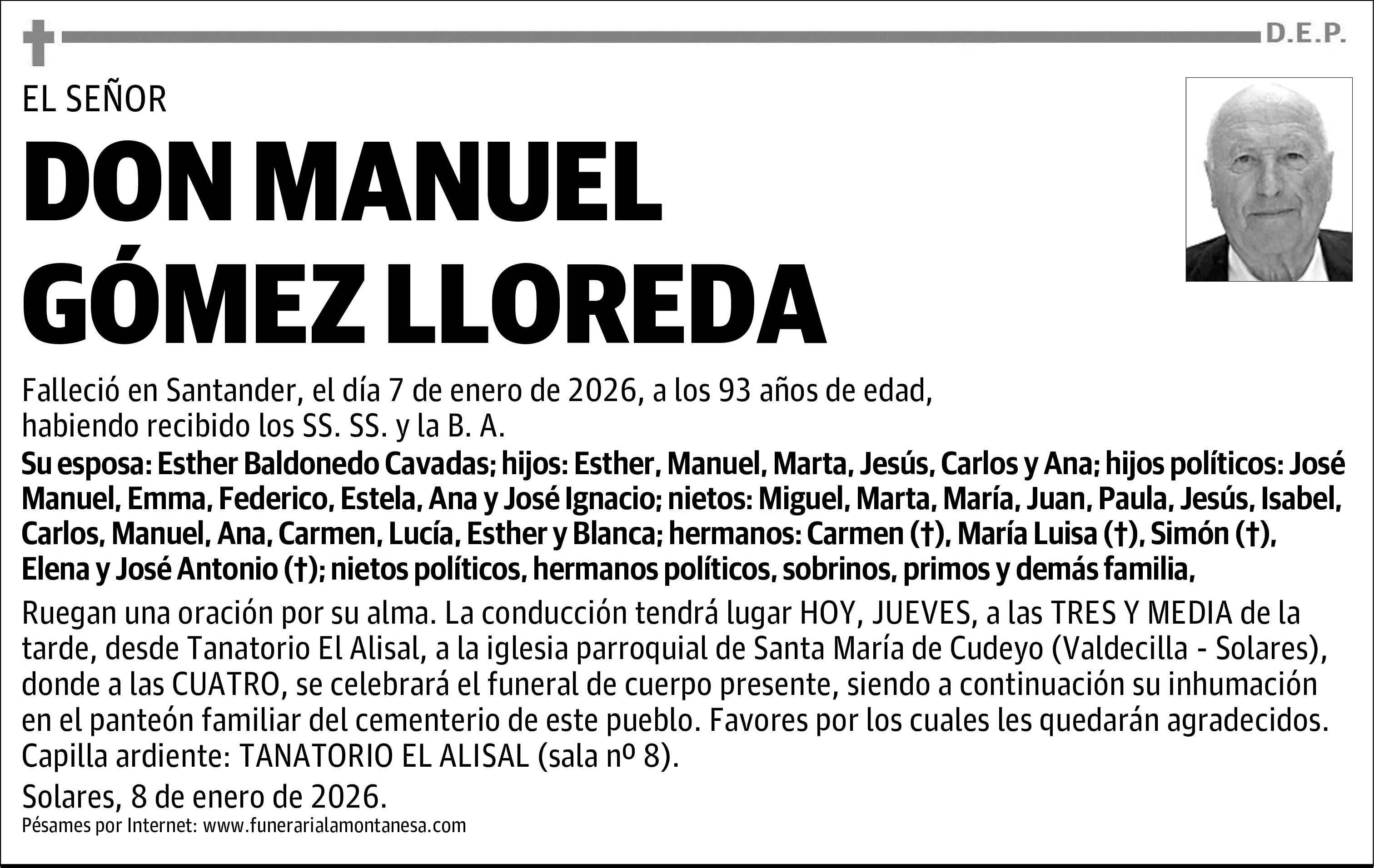 DON MANUEL GÓMEZ LLOREDA