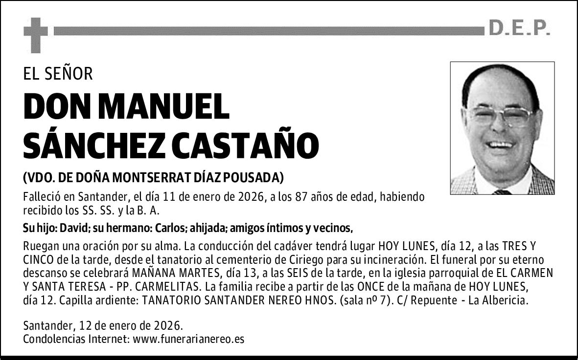 DON MANUEL SÁNCHEZ CASTAÑO