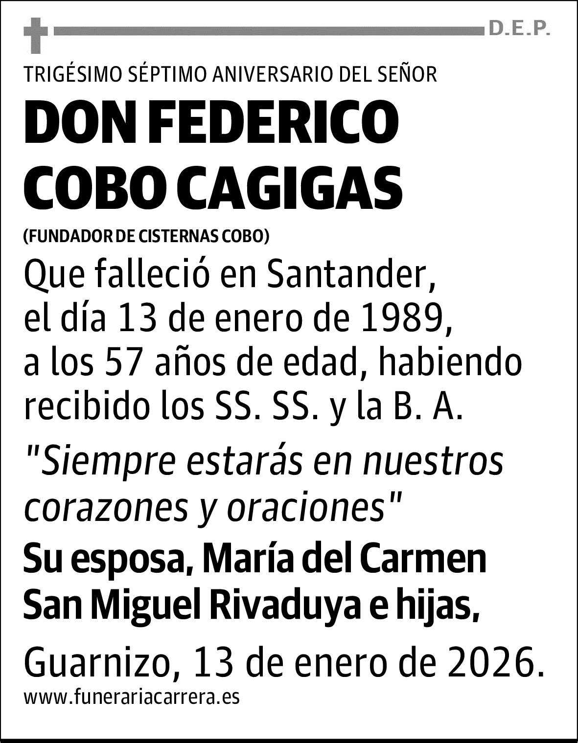 DON FEDERICO COBO CAGIGAS