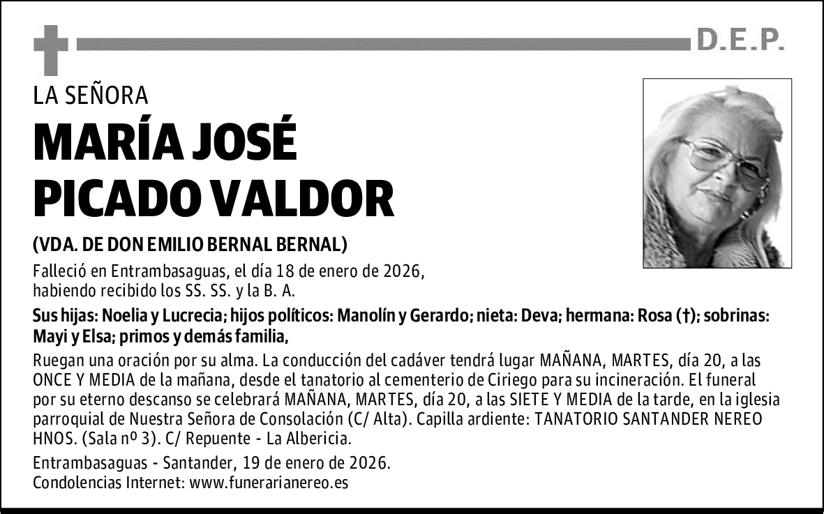 MARÍA JOSÉ PICADO VALDOR