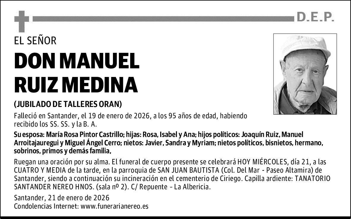 DON MANUEL RUIZ MEDINA