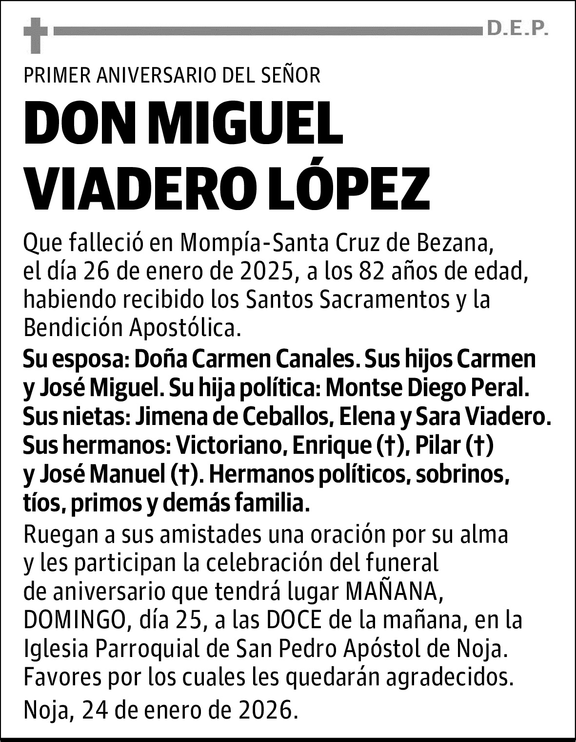 DON MIGUEL VIADERO LÓPEZ