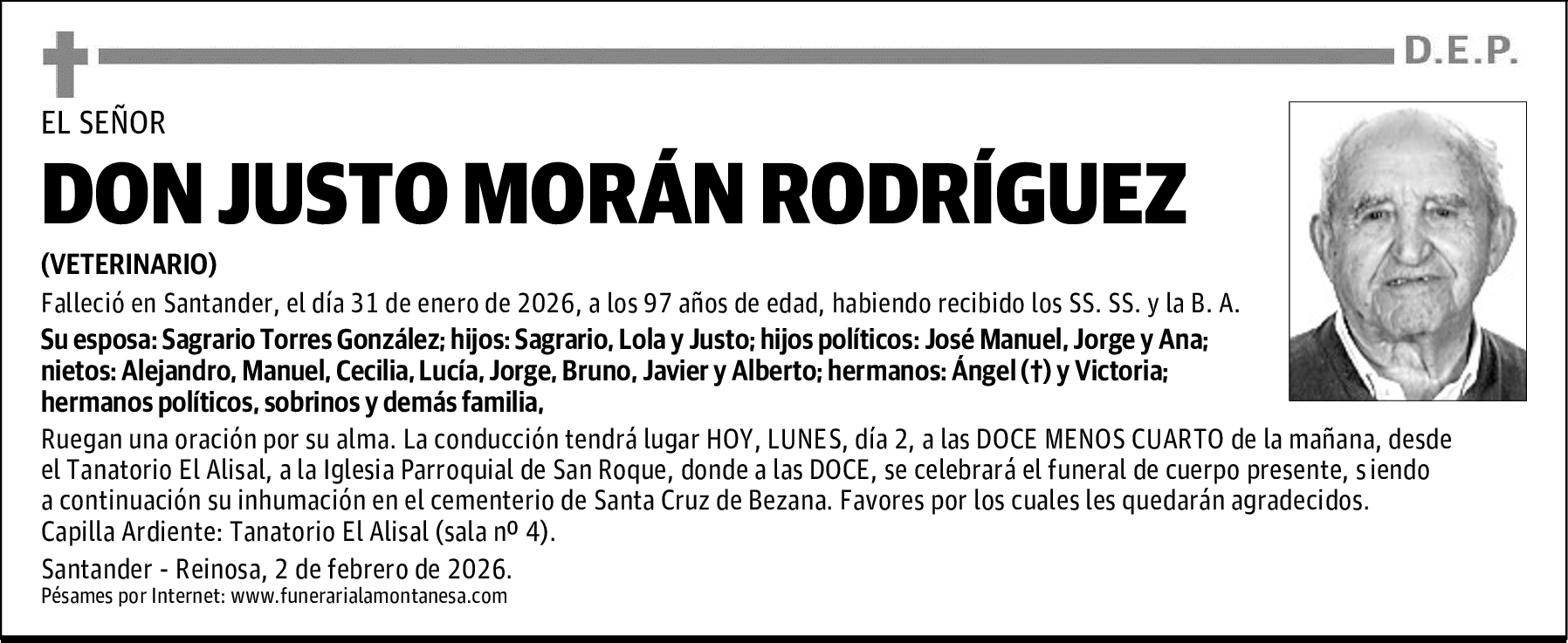 DON JUSTO MORÁN RODRÍGUEZ