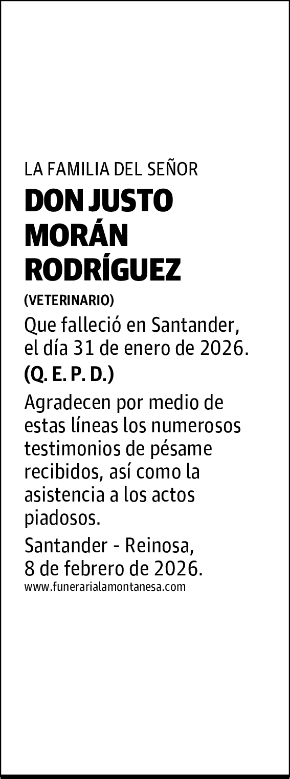 DON JUSTO MORÁN RODRÍGUEZ