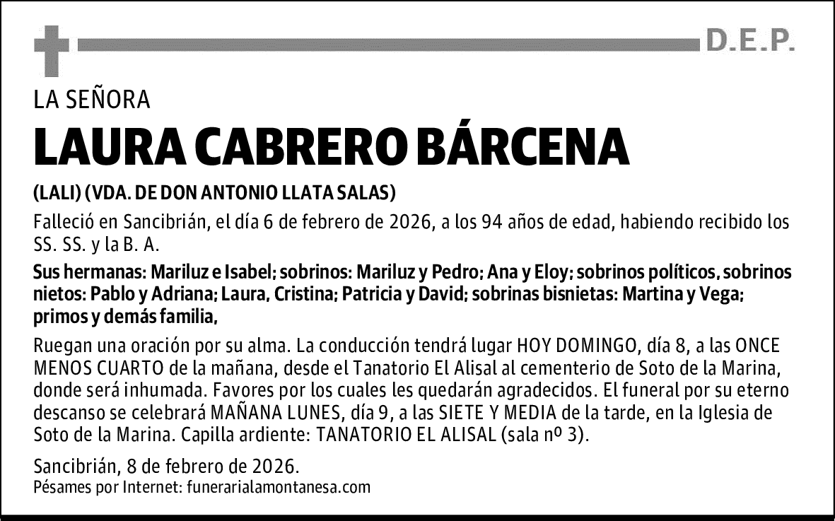 LAURA CABRERO BÁRCENA