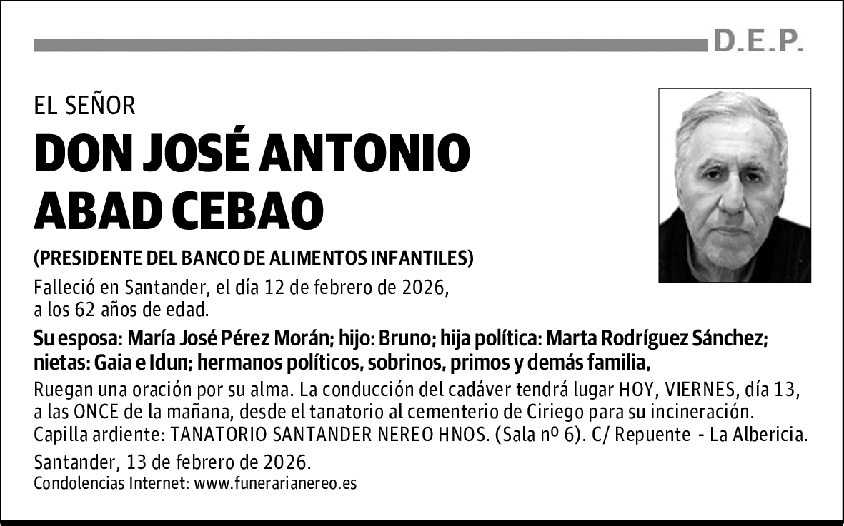 DON JOSÉ ANTONIO ABAD CEBAO