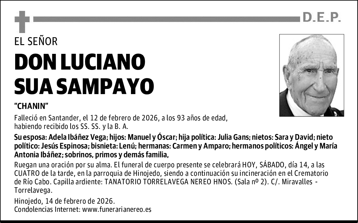 DON LUCIANO SUA SAMPAYO