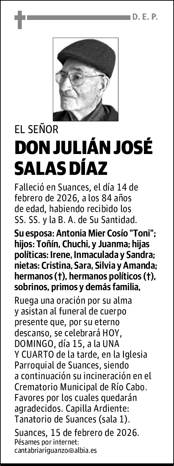 DON JULIÁN JOSÉ SALAS DÍAZ