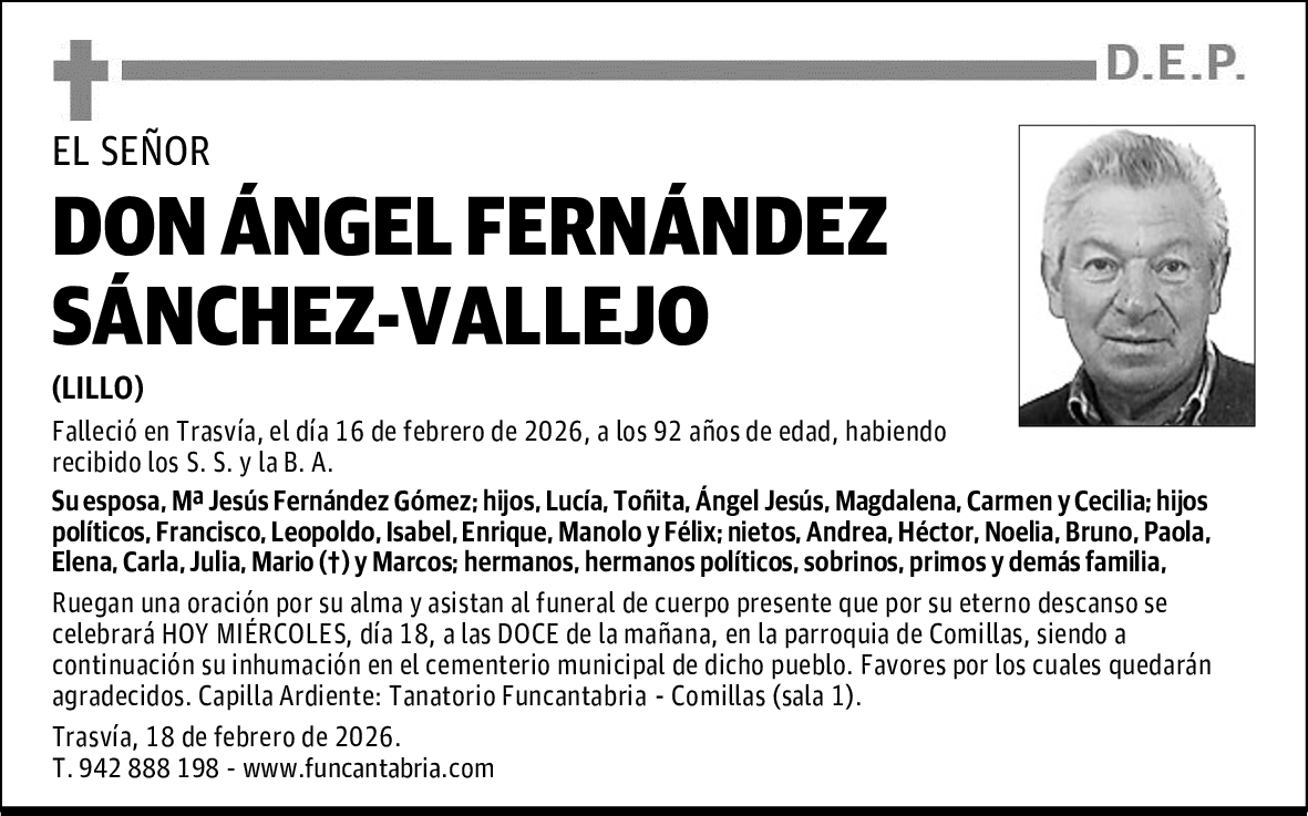 DON ÁNGEL FERNÁNDEZ SÁNCHEZ-VALLEJO