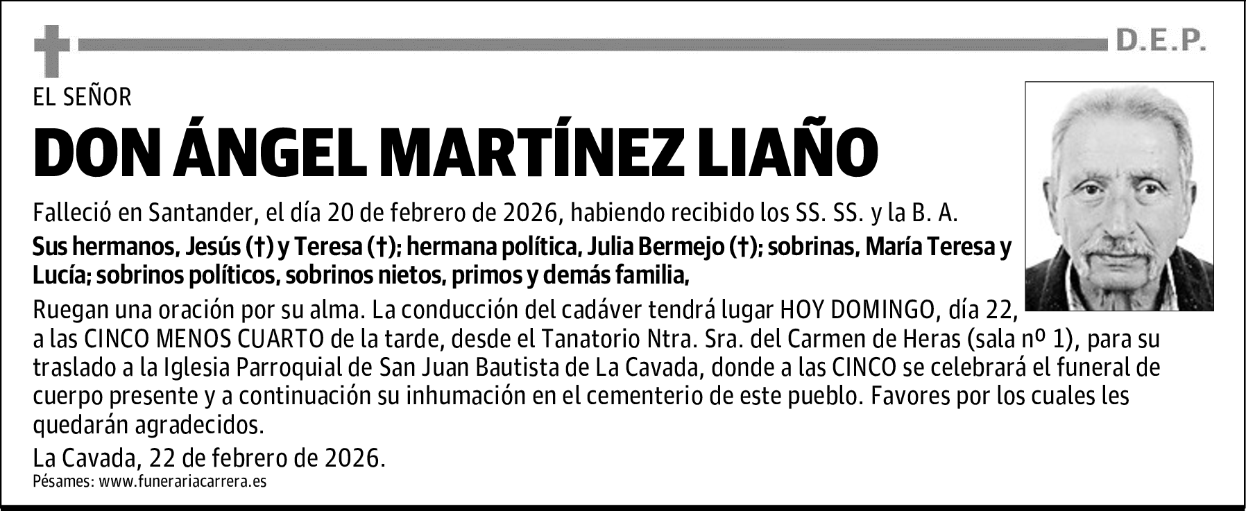 DON ÁNGEL MARTÍNEZ LIAÑO