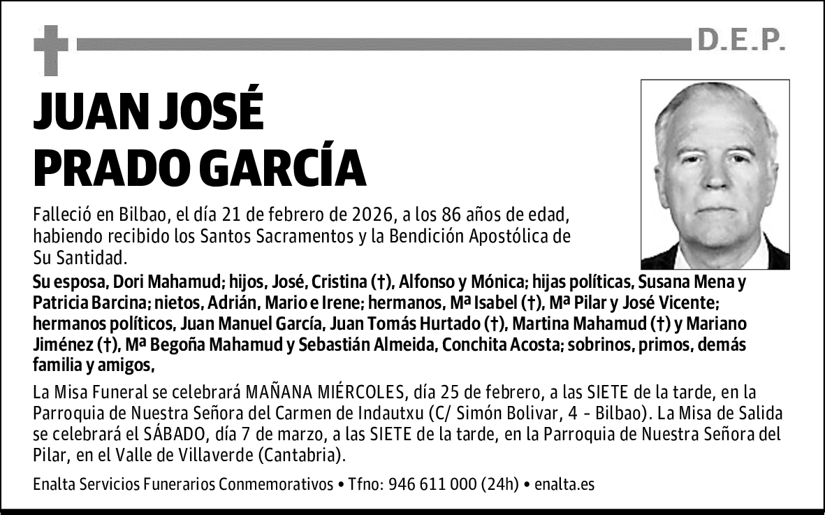 JUAN JOSÉ PRADO GARCÍA