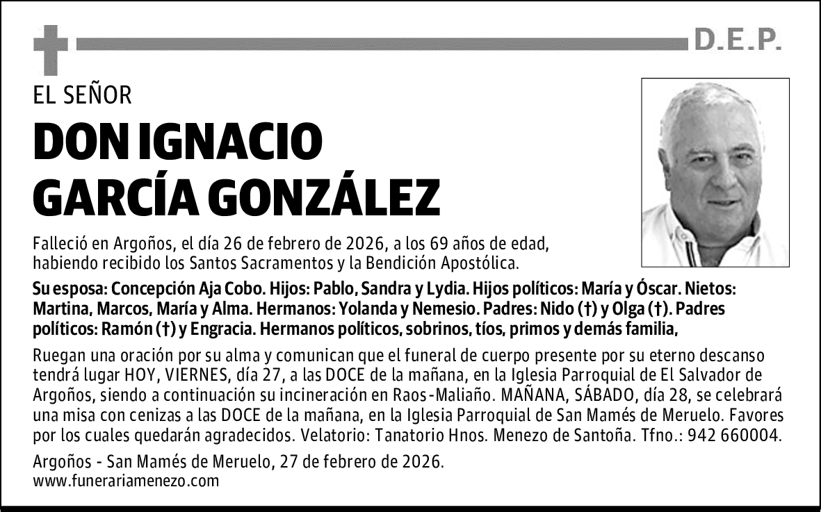 DON IGNACIO GARCÍA GONZÁLEZ