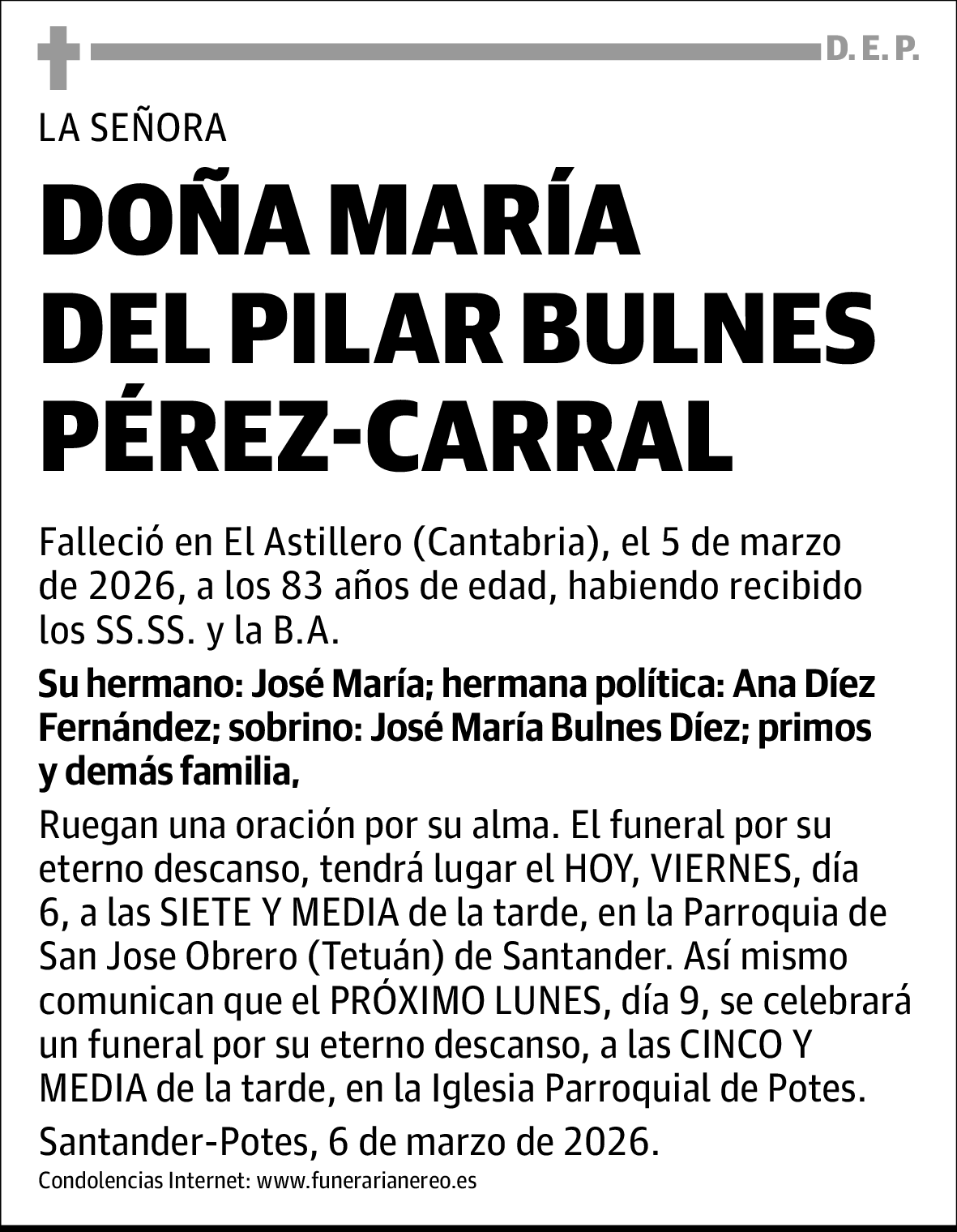 María del Pilar Bulnes Pérez-carral
