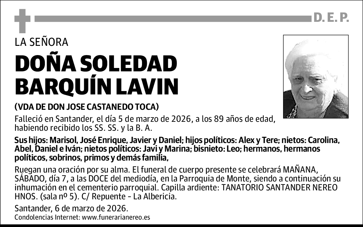 Soledad Barquín Lavin