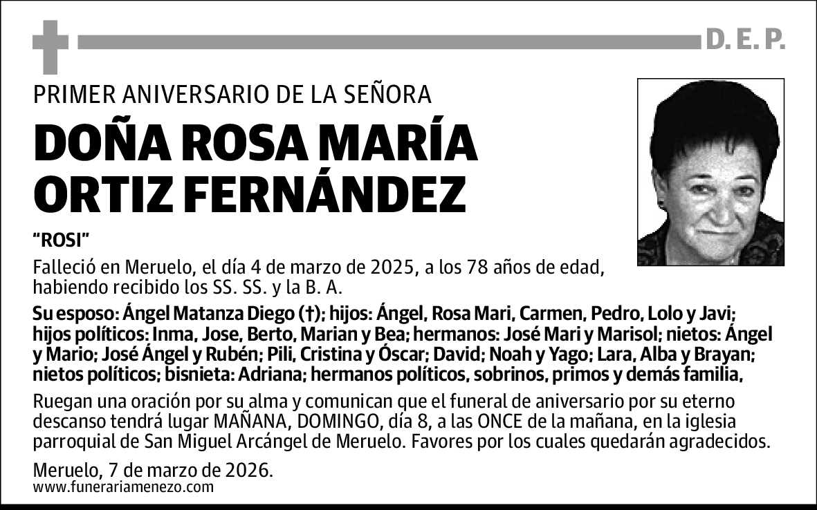 Rosa María Ortiz Fernández