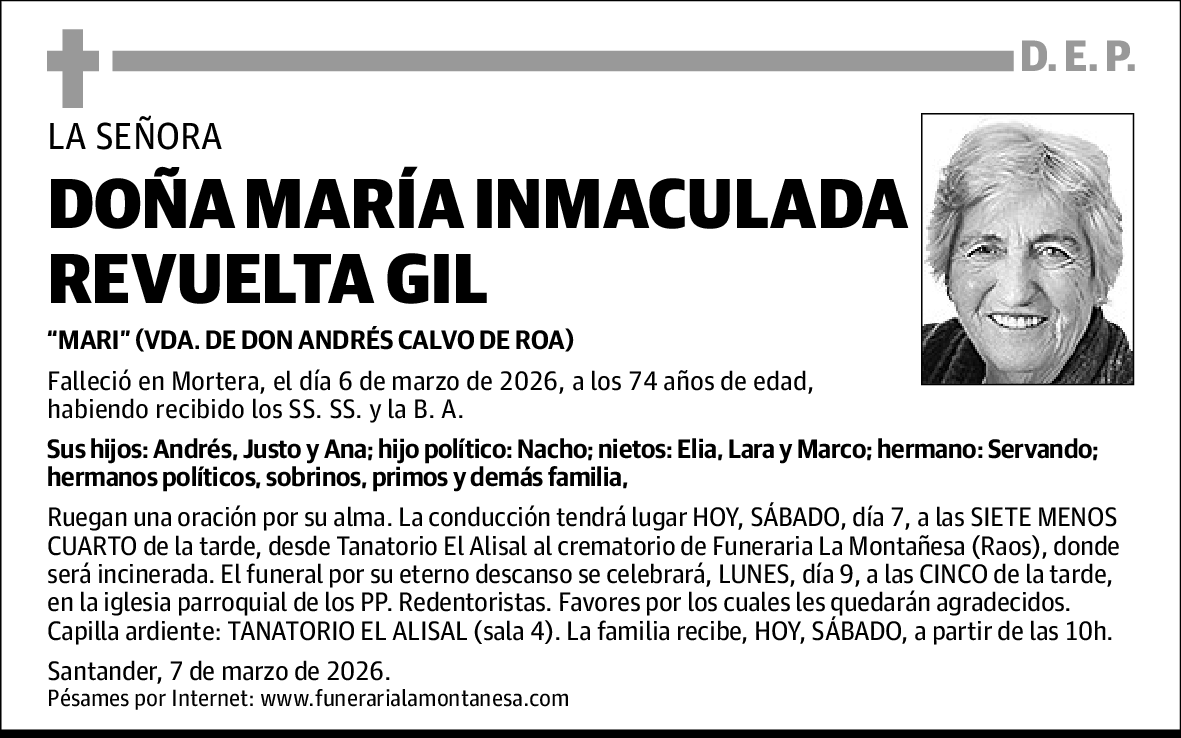 Maria Inmaculada Revuelta Gil