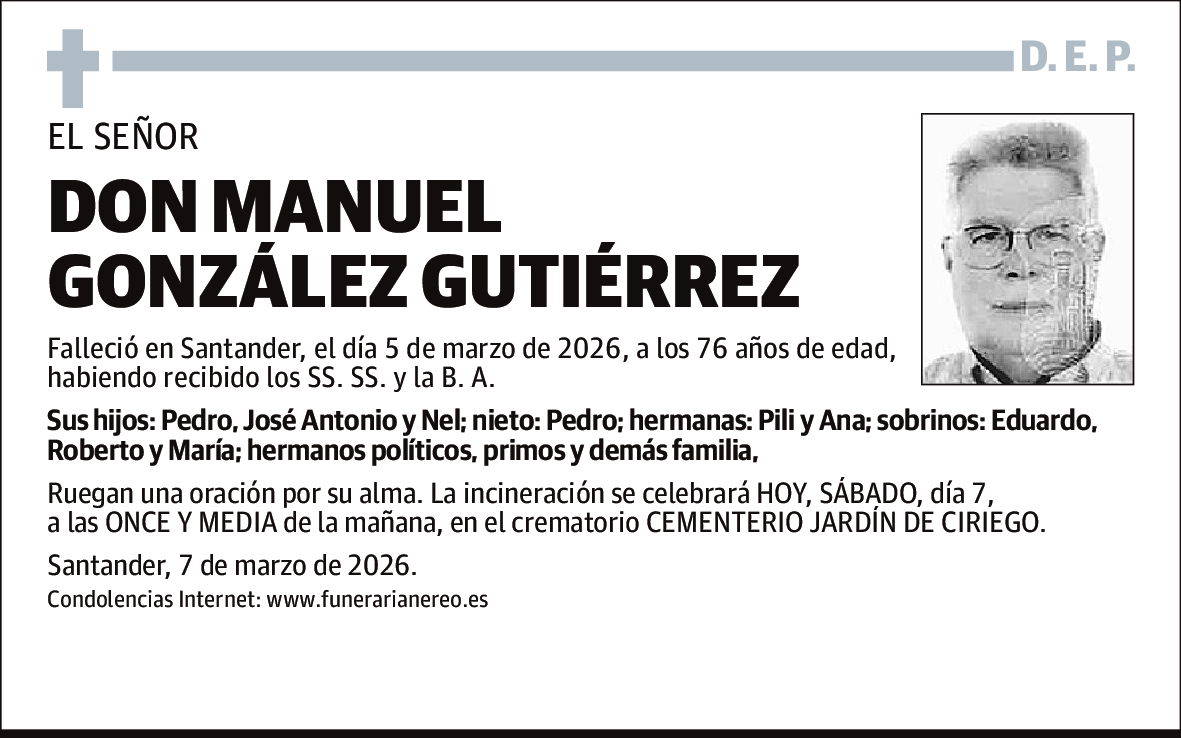 Manuel González Gutiérrez