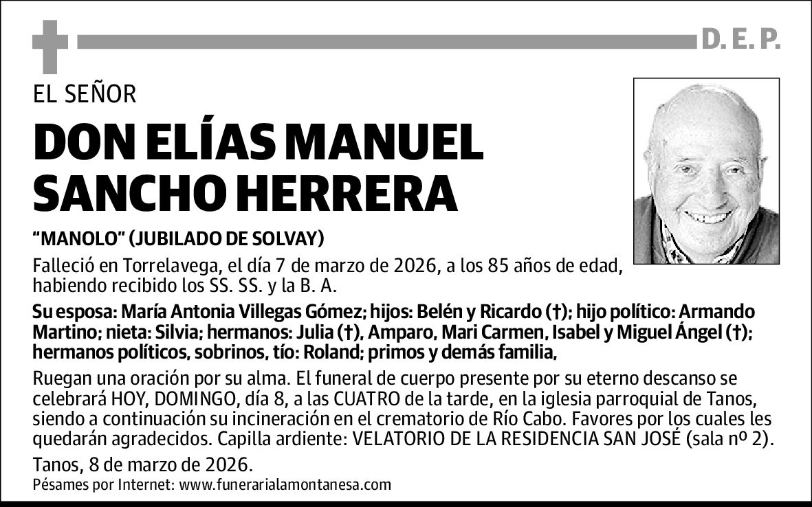 Elías Manuel Sancho Herrera