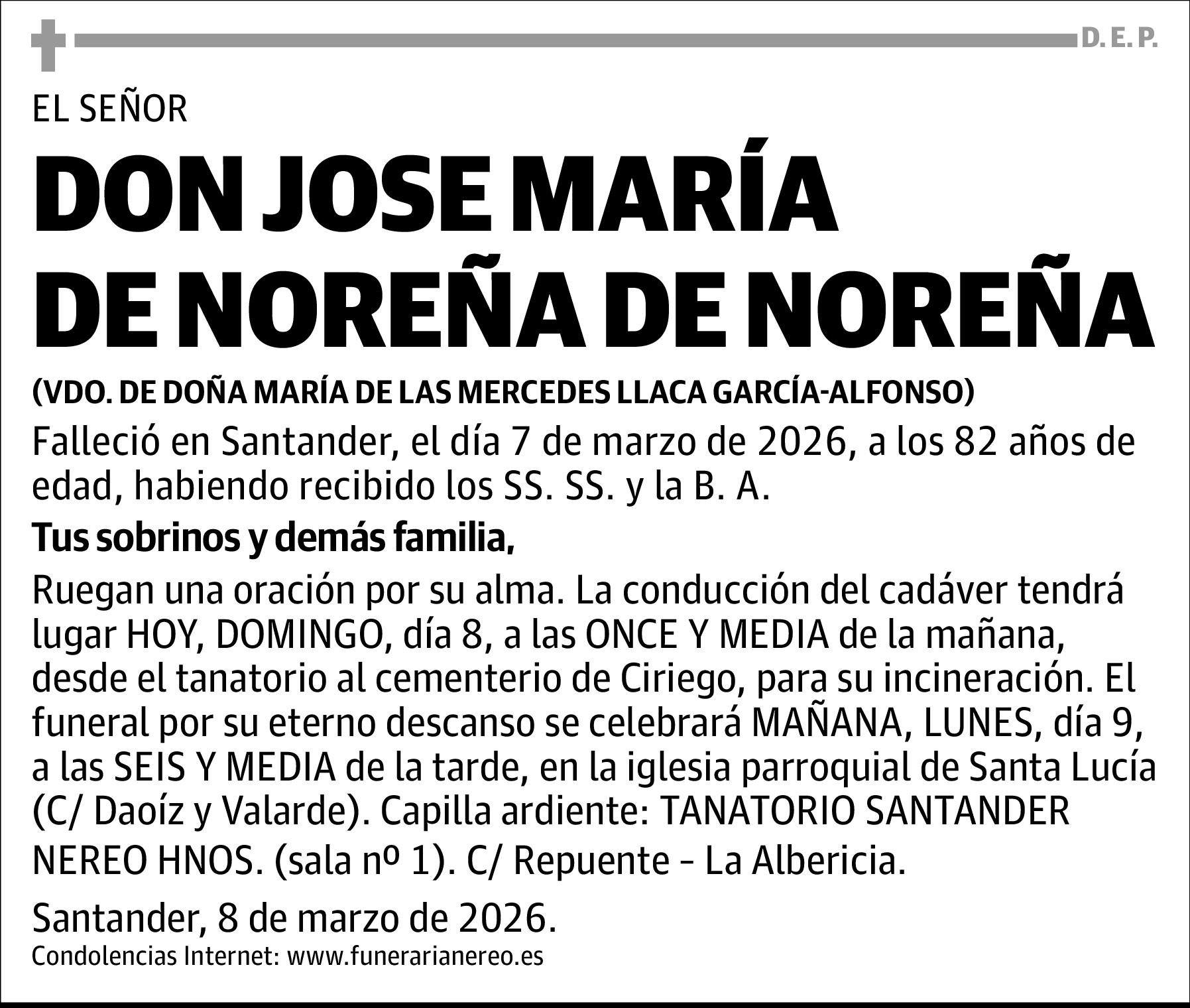 Jose María de Noreña de Noreña