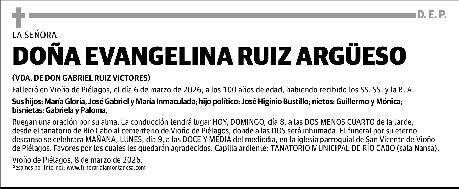 Evangelina Ruiz Argüeso