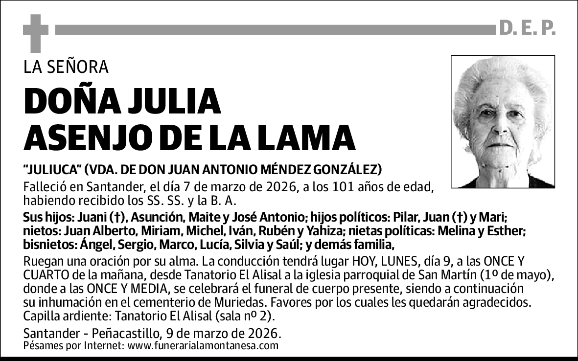 Julia Asenjo de la Lama