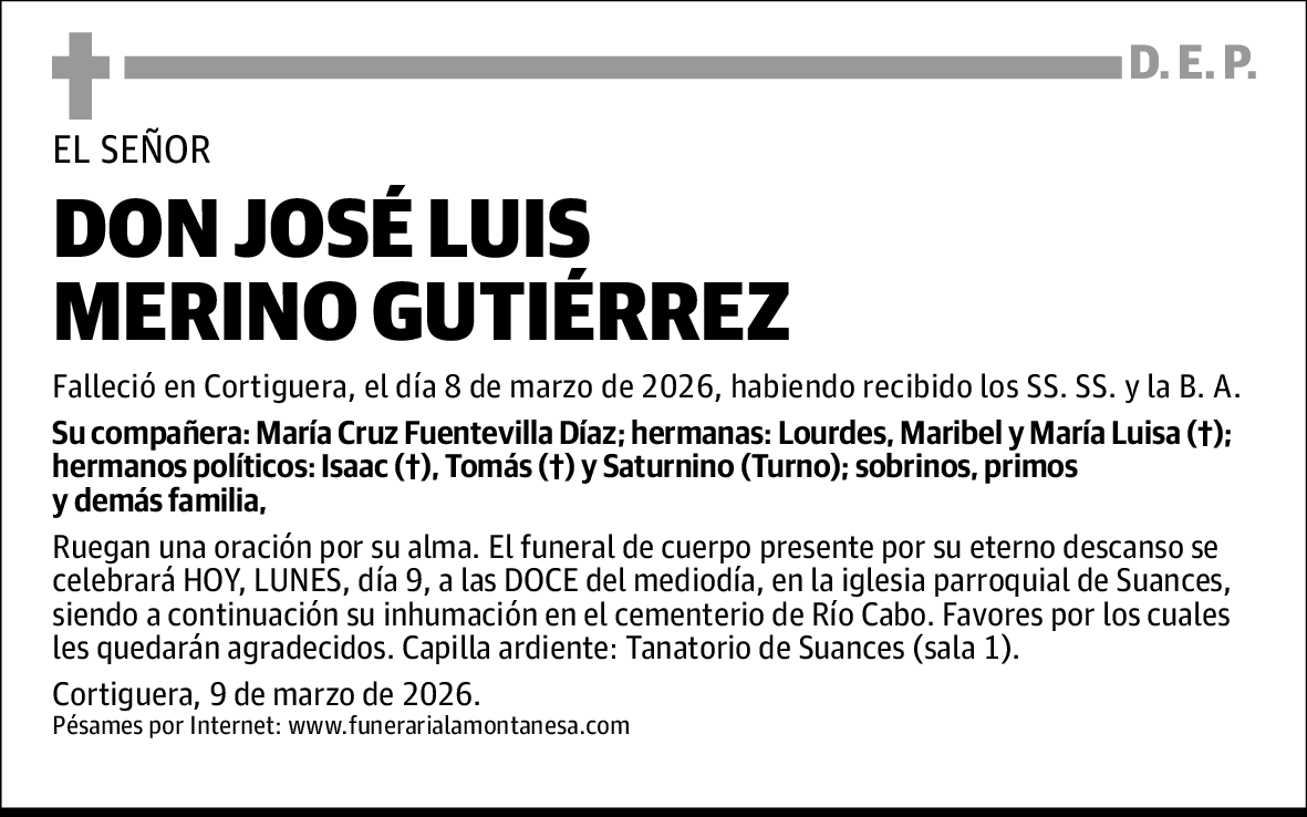 José Luis Merino Gutiérrez