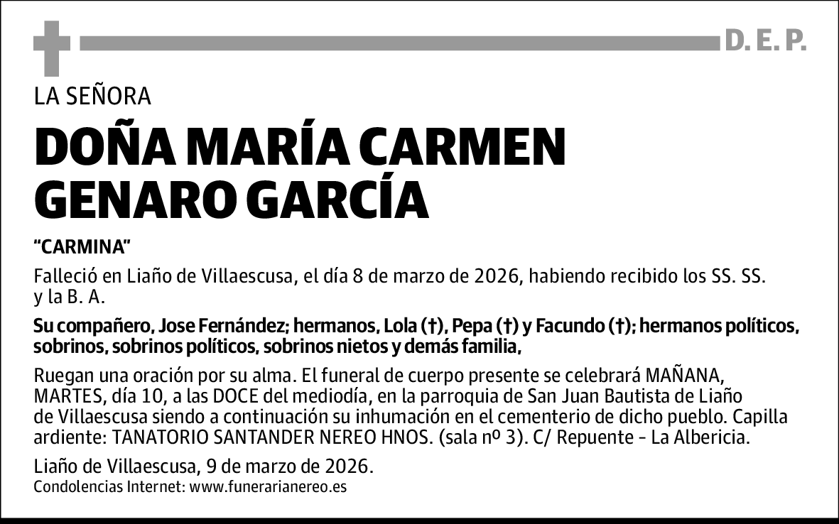 María Carmen Genaro García