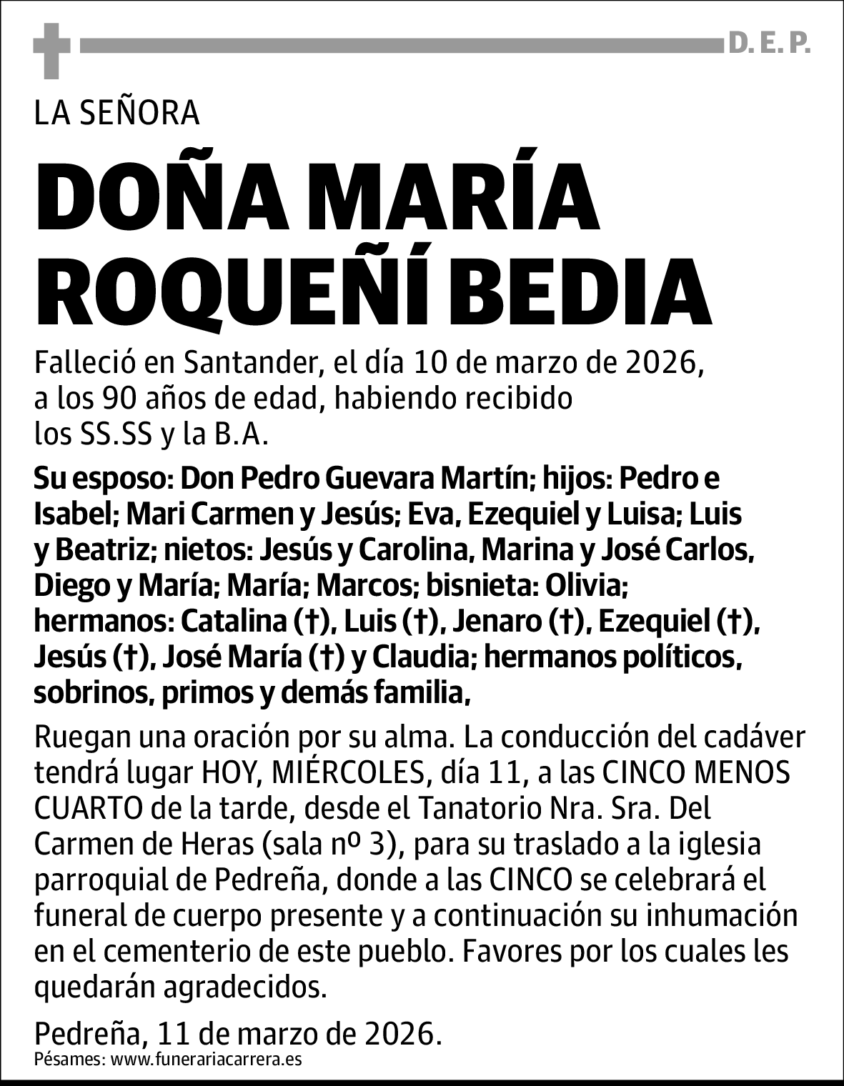 María Roqueñí_ Bedia