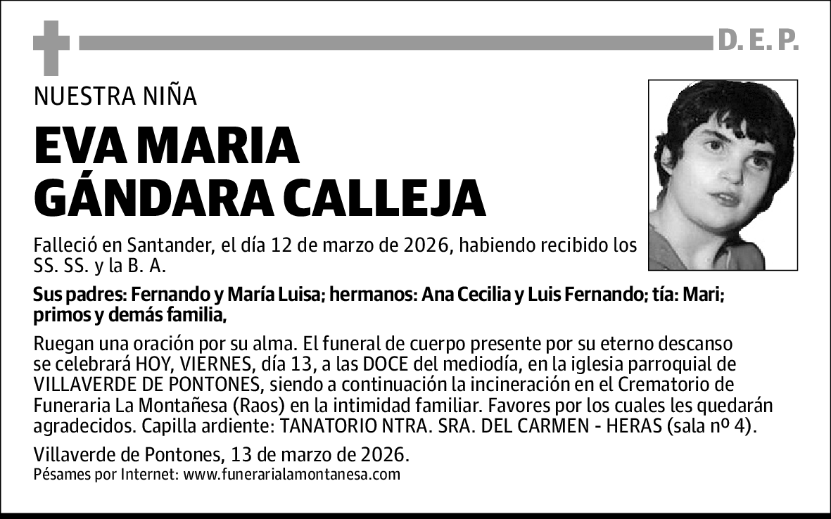 Eva María Gándara Calleja