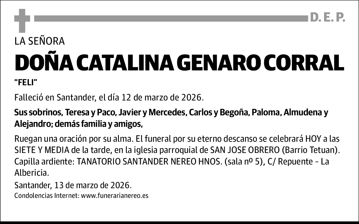 Catalina Genaro Corral