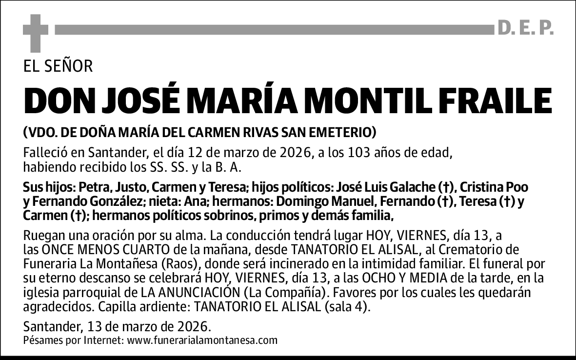 Jose María Montil Fraile