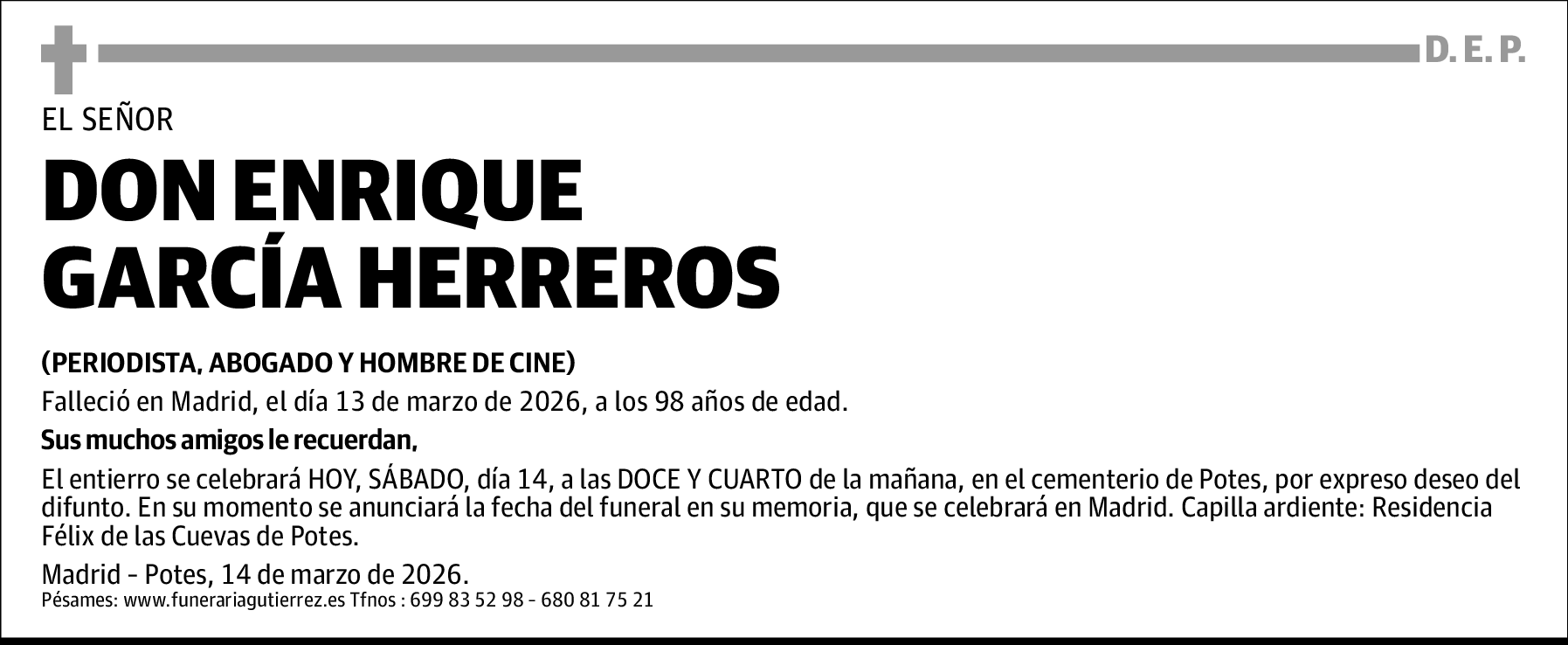 Enrique García Herreros Maenza