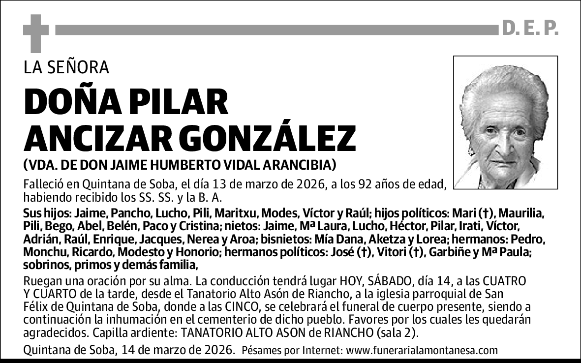 Pilar Ancizar González