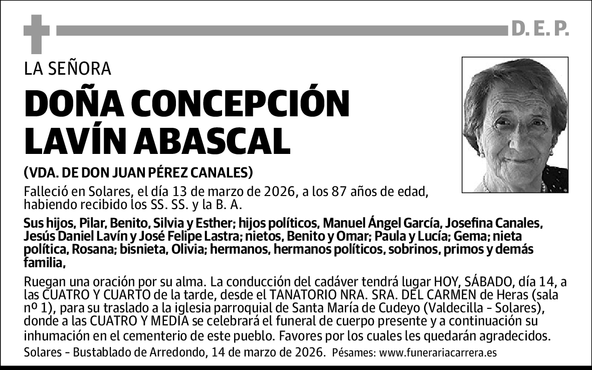 Concepción Lavín Abascal