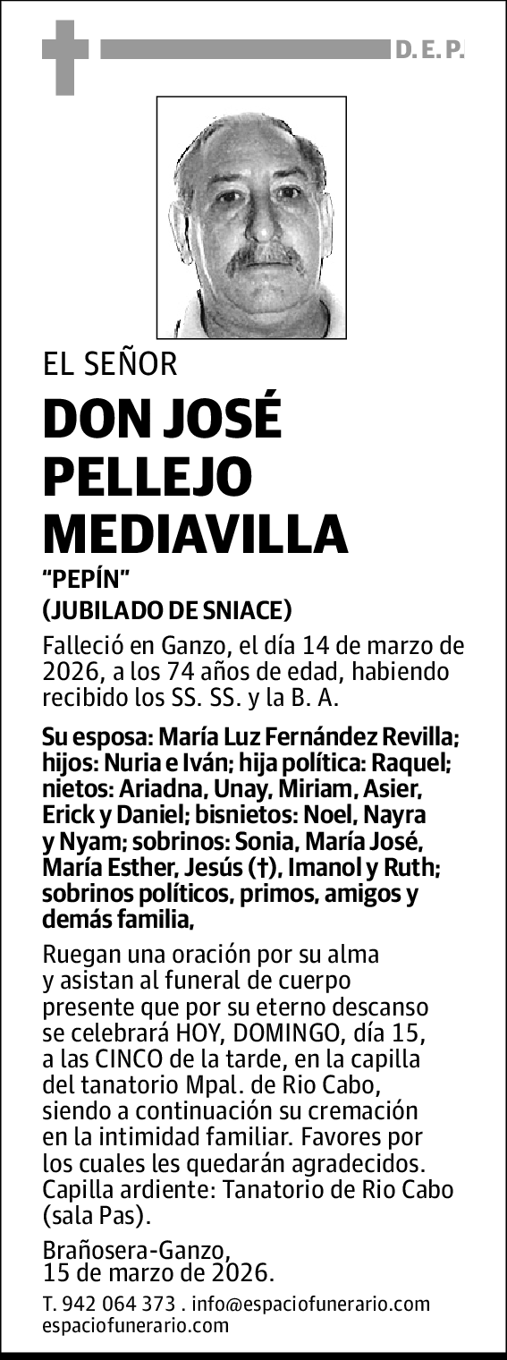 José Pellejo Mediavilla