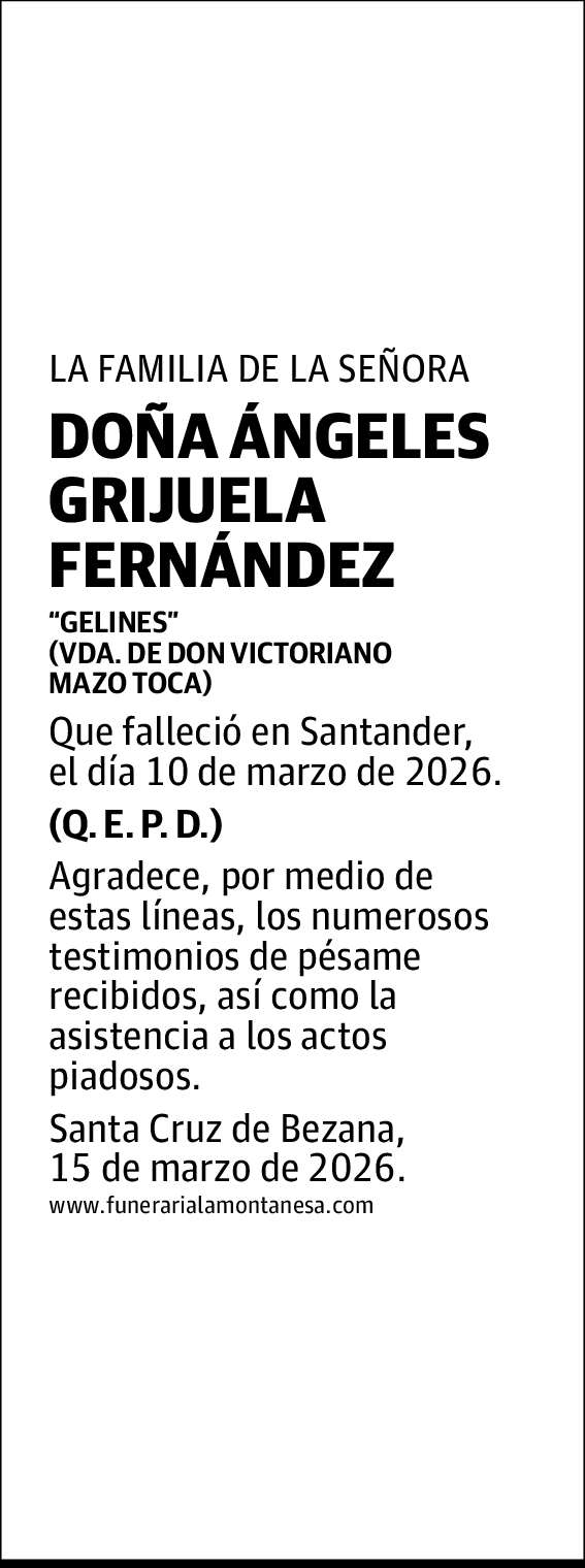 Ángeles Grijuela Fernández