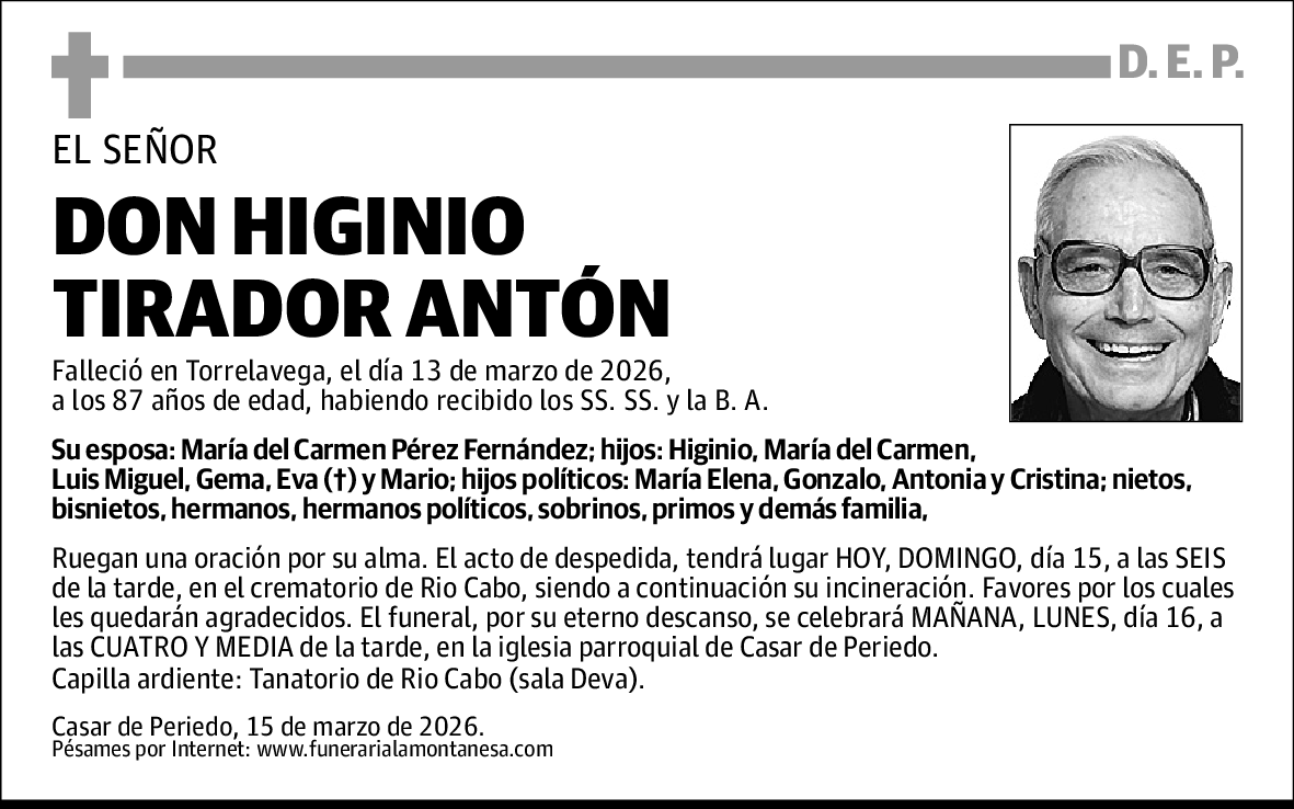 Higinio Tirador Antón