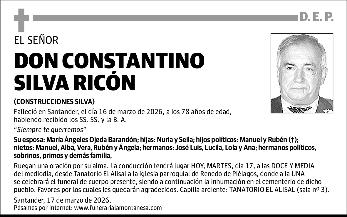 Constantino Silva Ricón