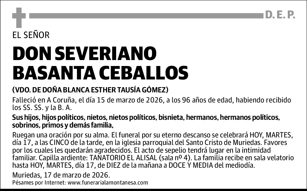Severiano Basanta Ceballos