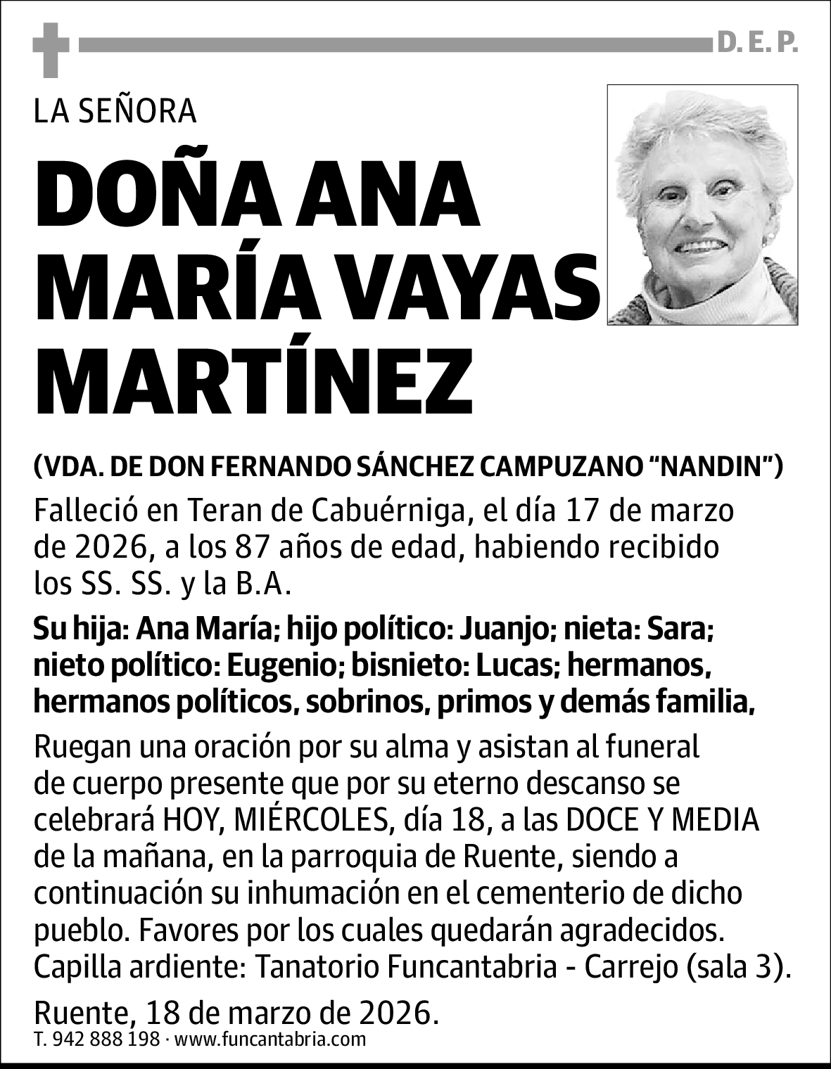 Ana María Vayas Martínez