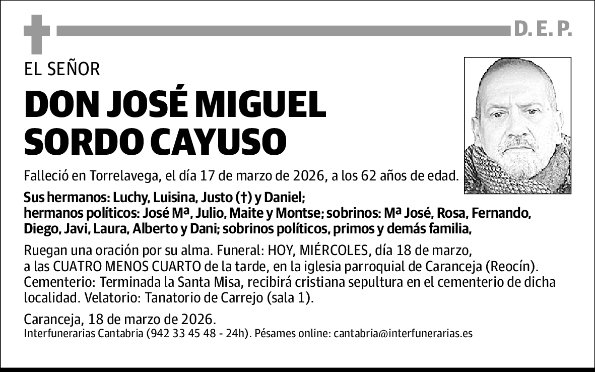 José Miguel Sordo Cayuso