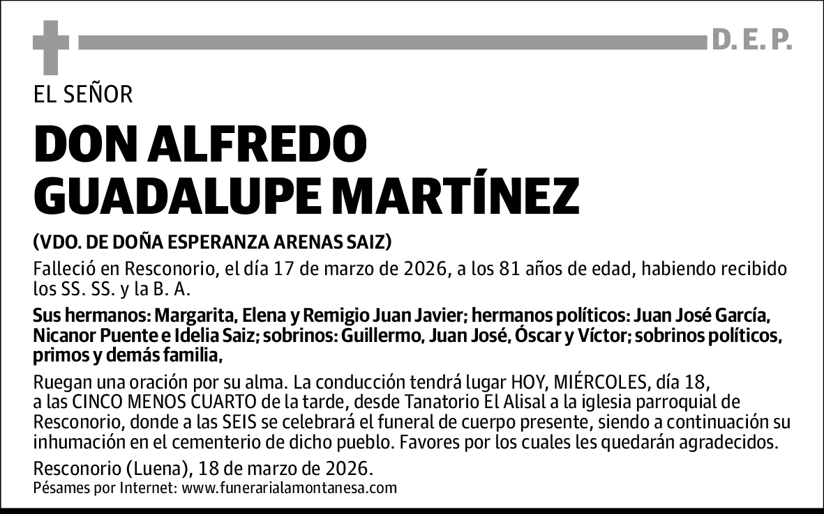 Alfredo Guadalupe Martínez