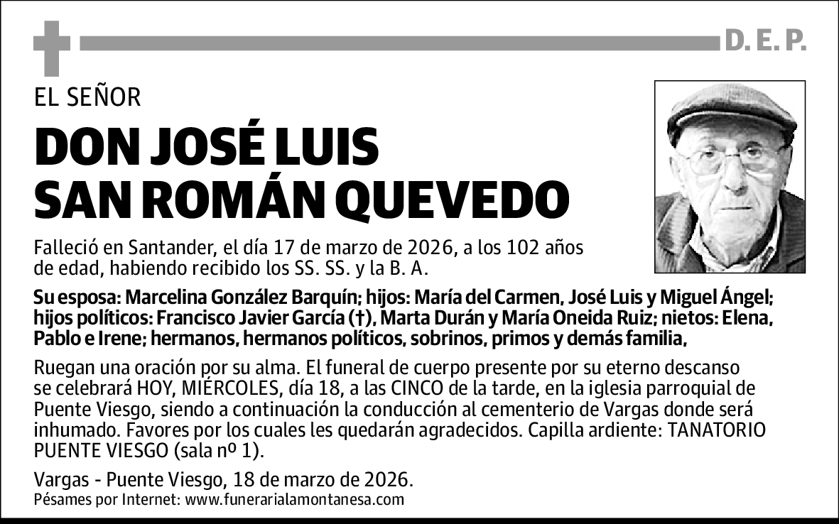 José Luis San Román Quevedo