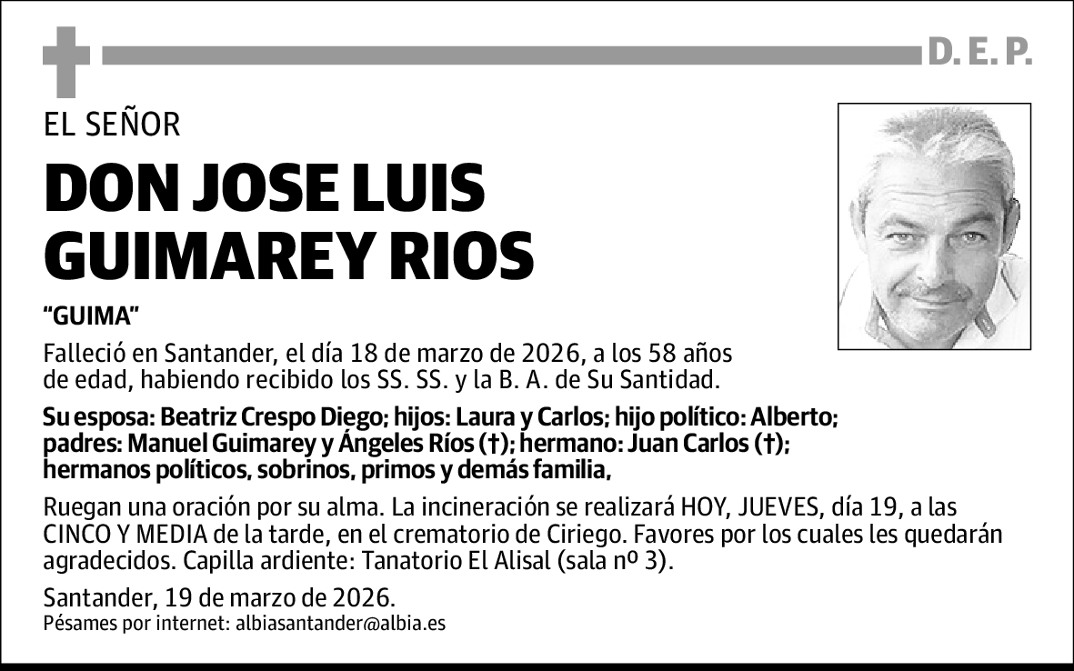 Jose Luis Guimarey Rios