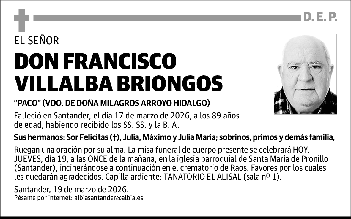 Francisco Villalba Briongos