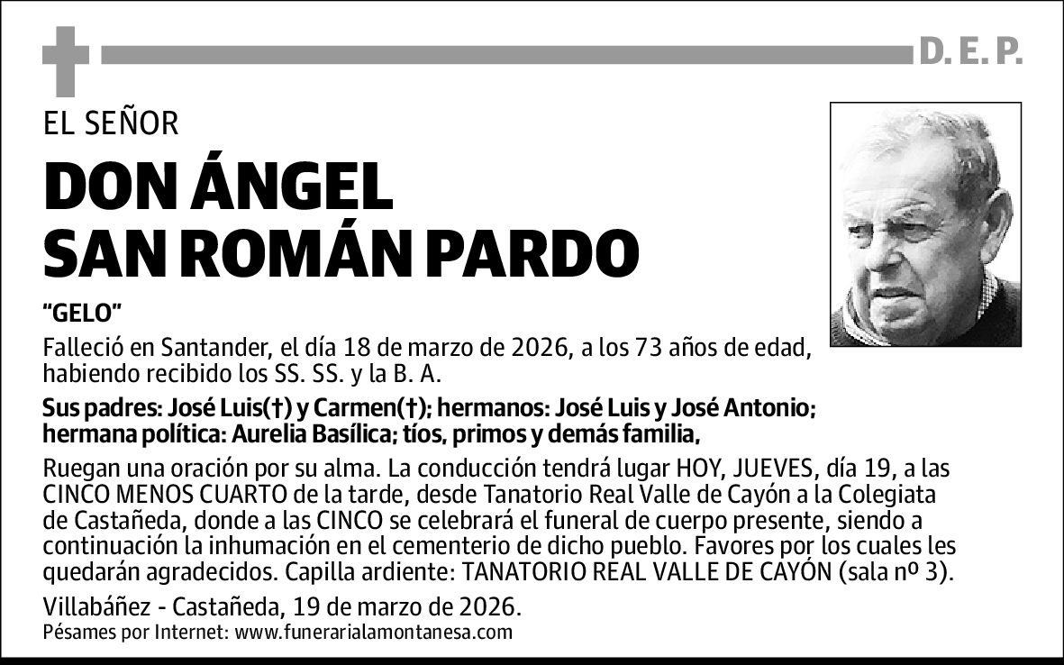 Ángel San Román Pardo