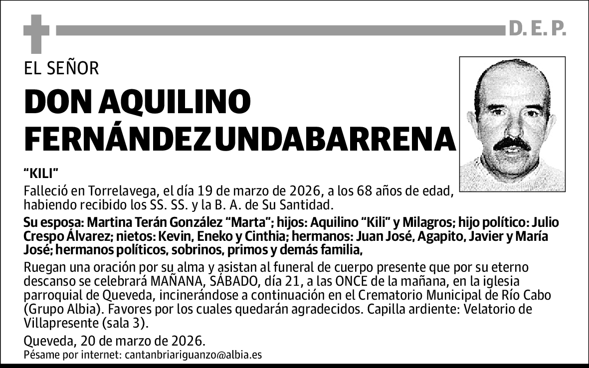 Aquilino Fernández Undabarrena