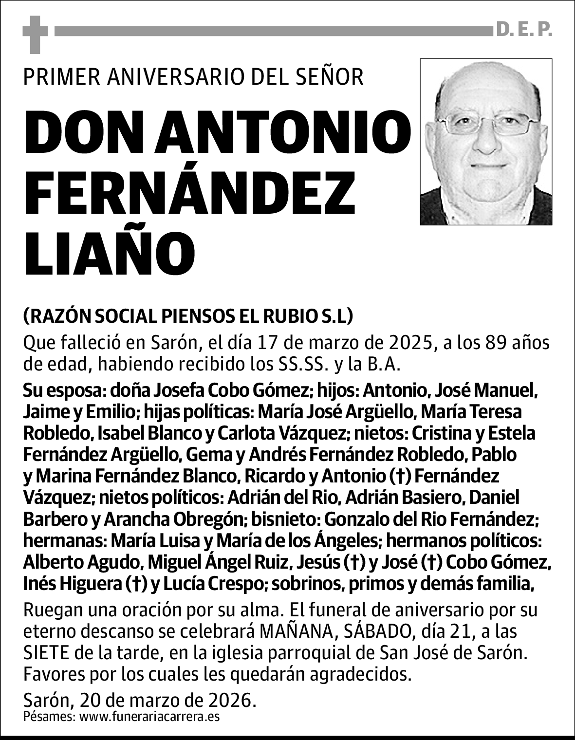 Antonio Fernández Liaño